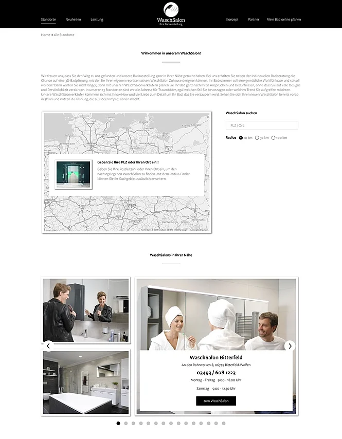 WaschSalon - Ihre Badausstellung